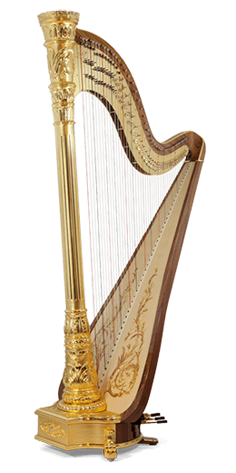 Oriane 47 Palissandre top 1 - Camac Harps