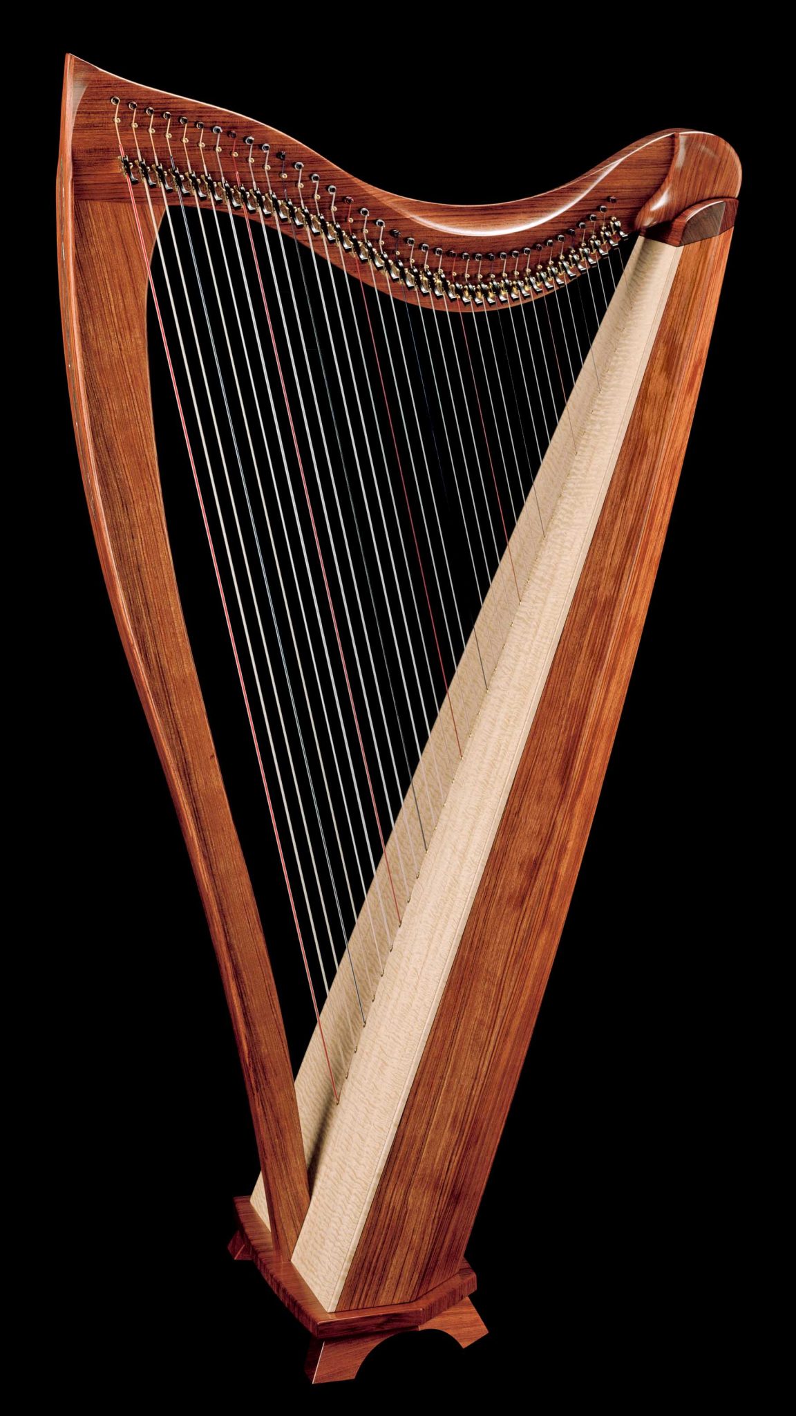 Harps and Harps FH36S bubinga scaled